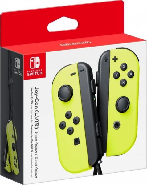 Nintendo Switch Gray HAC-001(-01) + Joy-Con Pair Neon Yellow  Фотография 4