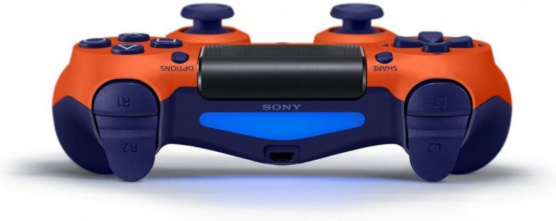Джойстик Sony Dualshock 4 V.2 Sunset Orange Фотография 1
