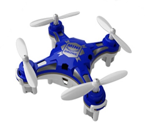 Мини квадрокоптер FQ777-124 Pocket Drone Blue Фотография 0