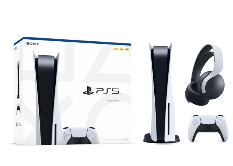 Sony PlayStation 5 SSD 825GB + Игровая гартитура PULSE 3D wireless headset (PS5) Фотография 0