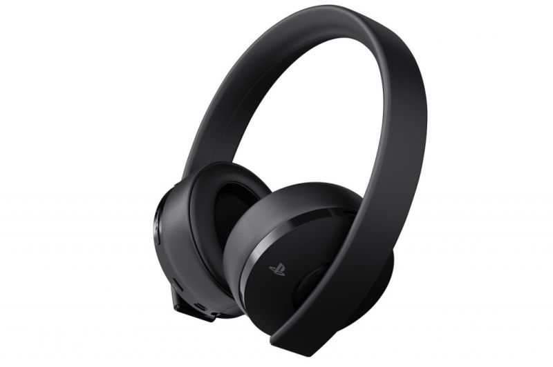 Sony GOLD PS4 Wireless Headset Black - New Фотография 3