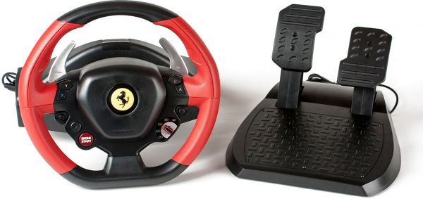 Руль Thrustmaster PC/PS3/PS4 T150 Ferrari Wheel with Pedals Фотография 1
