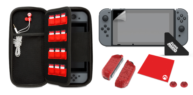 Nintendo Switch Starter Kit - Mario 'M' Edition Фотография 1