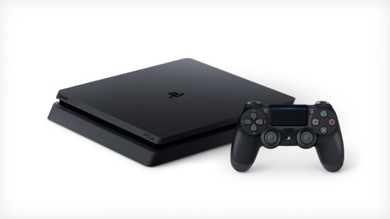 Sony Playstation 4 Slim с двумя джойстиками + UFC 2 (PS4) Фотография 2