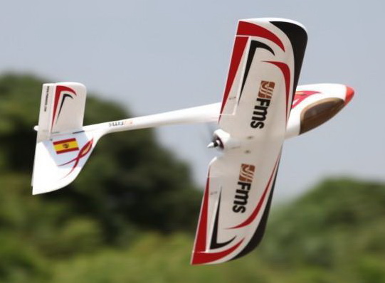 Модель планера FMS Red Dragonfly Фотография 2