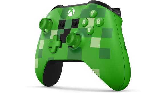 Microsoft Xbox One Wireless Controller Minecraft Creeper Фотография 3