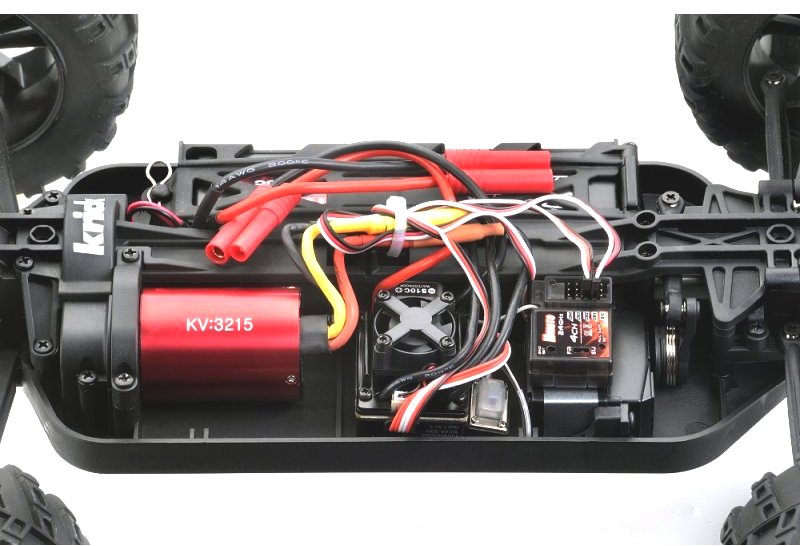 Монстр 1:10 Himoto Bowie E10MTL Brushless (красный) Фотография 5