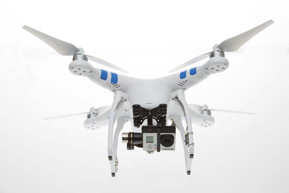 Квадрокоптер DJI Phantom 2 + подвес H3-3D для GoPro Фотография 1