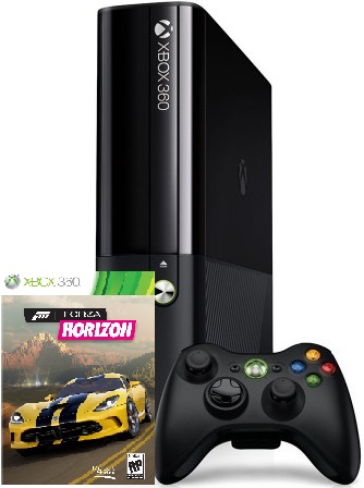 Microsoft Xbox 360 E Slim 4Gb + игра Forza Horizon Фотография 0