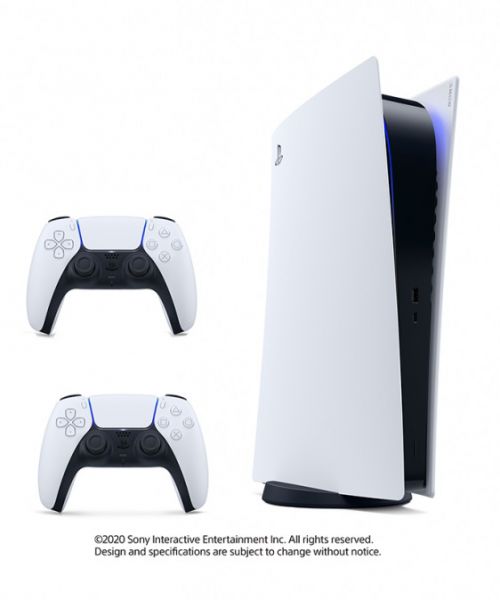 Sony PlayStation 5 Digital Edition SSD 825GB с двумя джойстиками Фотография 1