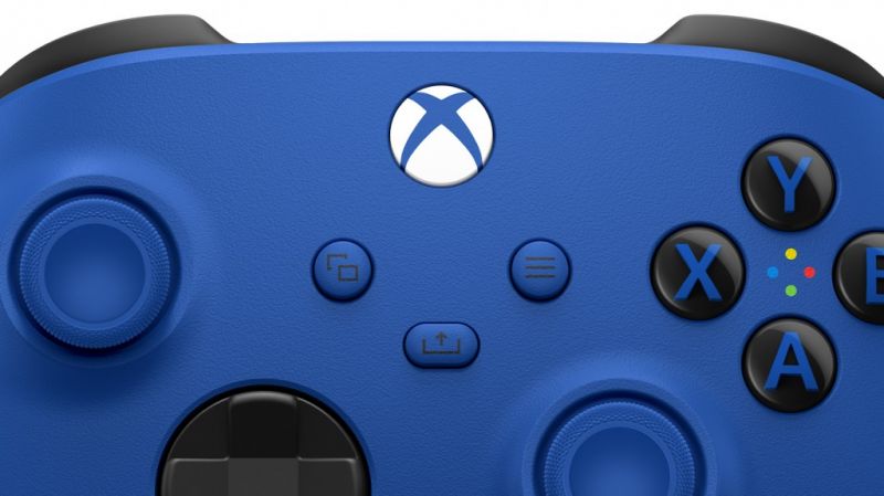 Xbox Series X|S Wireless Controller Bluetooth - Shock Blue Фотография 3