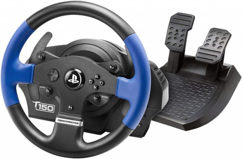 Руль и педали для PC/PS4 Thrustmaster T150 Force Feedback Official Sony licensed Фотография 1