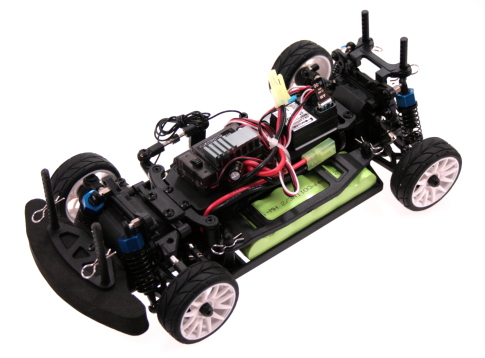 Шоссейная 1:16 Himoto EXO-16 HI4182 Brushed (синий) Фотография 1