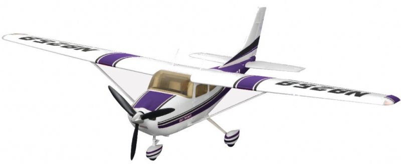 Модель самолета FMS Cessna 182-AT Blue New Version Фотография 0