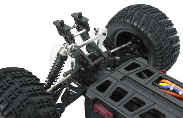Thunder Tiger MT-4 G3 Brushless Monster 1/8 532 мм 4WD 2.4GHz RTR Red Фотография 5