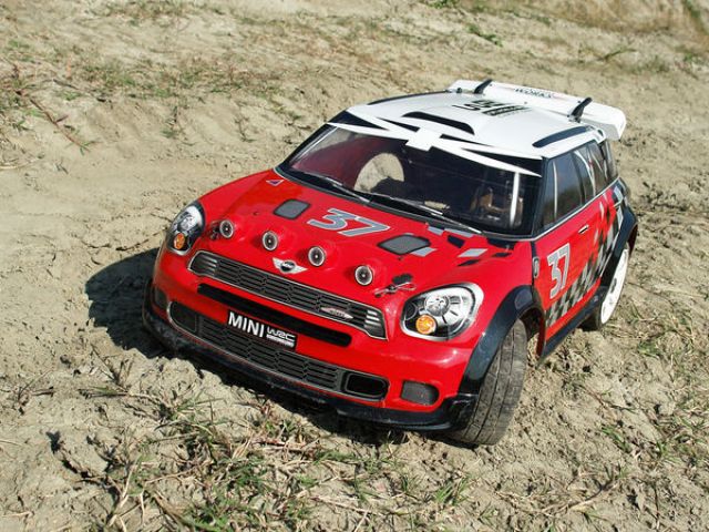 Thunder Tiger ER-4 G3 Brushless Mini WRC11 1/8 540 мм 4WD 2.4GHz RTR Red Фотография 1