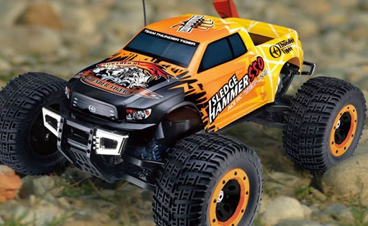 Thunder Tiger MTA-4 Sledge Hammer S50. Nitro PRO Monster Truck 1/8 558 мм 4WD 2.4GHz RTR Orange Фотография 2