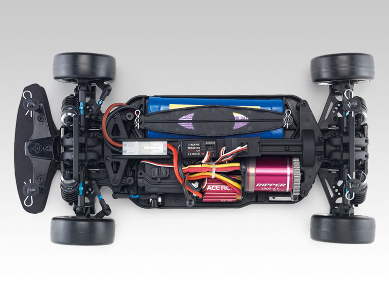 Thunder Tiger Sparrowhawk DX II Nissan Nismo GT-R Brushless 1/10 368 мм 4WD 2.4GHz RTR с системой освещения Фотография 1