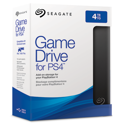 Внешний жесткий диск Seagate Game Drive 4TB for PS4 Фотография 0