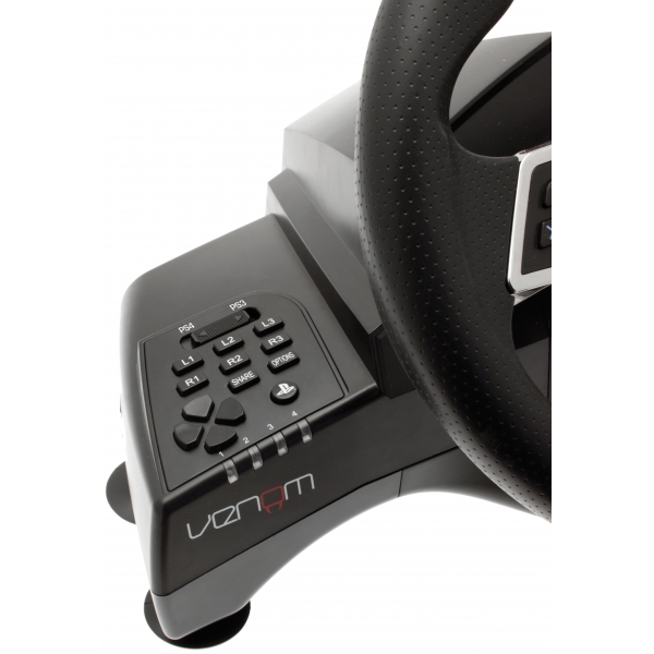 Руль Playstation Hurricane Steering Wheel (PS3 / PS4) Фотография 2