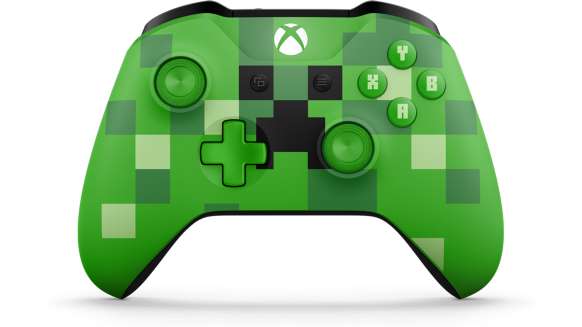 Microsoft Xbox One Wireless Controller Minecraft Creeper Фотография 0