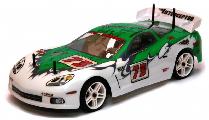 Шоссейная 1:10 Himoto NASCADA HI5101 Brushed (зеленый) Фотография 4