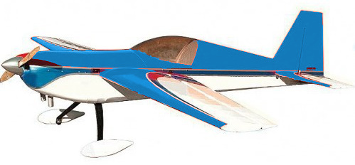 Модель самолета Thunder Tiger Extra 260 30% KIT (синий) Фотография 0