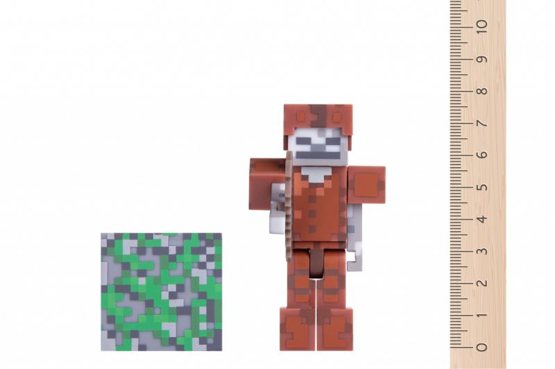 Коллекционная Minecraft Skeleton in Leather Armor серия 3 Фотография 2