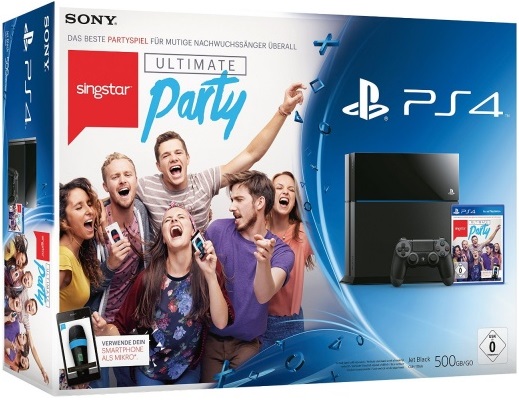 Sony PlayStation 4 + SingStar: Ultimate Party + Rayman Legends Фотография 0
