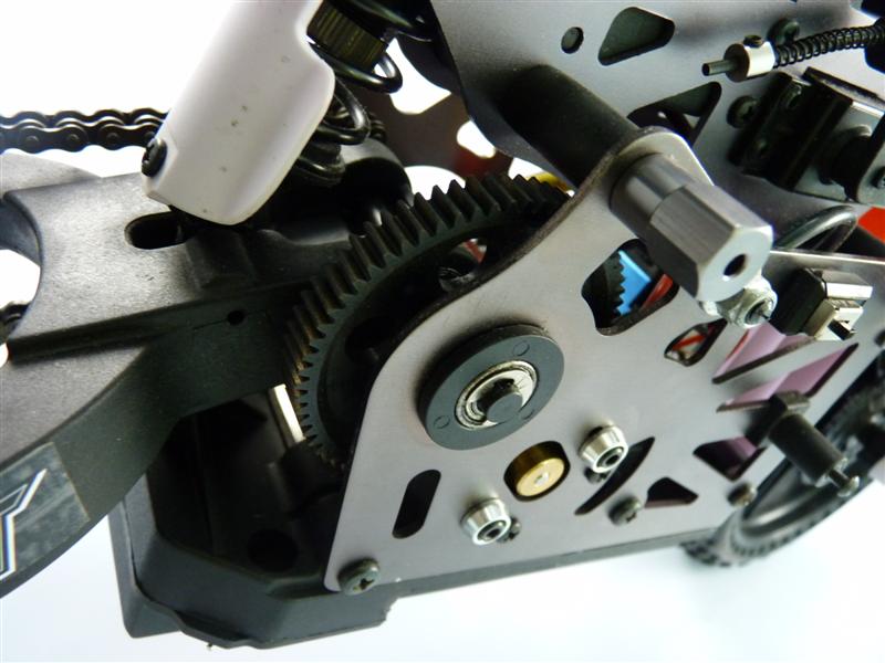 Мотоцикл 1:4 Himoto Burstout MX400 Brushed (зеленый) Фотография 1