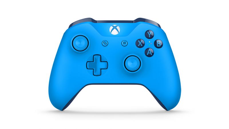 Microsoft Xbox One Wireless Controller - blue Фотография 0