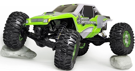 Радиоуправляемый автомобиль Axial AX10 Scorpion Rock Crawler 1/10 4WD EP RTR Фотография 0