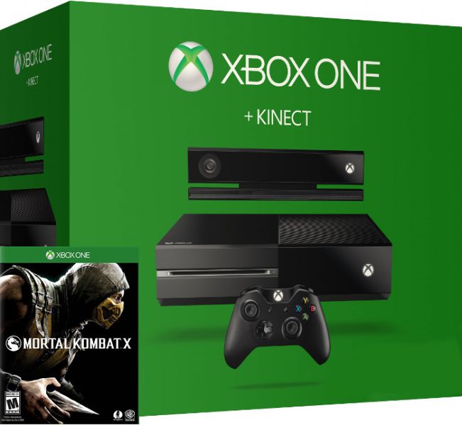 Xbox One 500Gb + Kinect + Mortal Kombat X Фотография 0