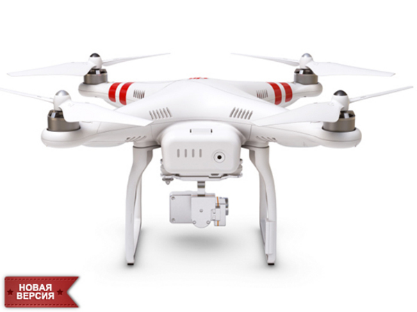 Квадрокоптер DJI Phantom 2 Vision + (Plus)  V3.0 Новая версия с подвесом и камерой 14Мп Фотография 4