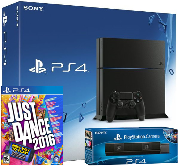 Sony PlayStation 4 + Playstation Camera + игра Just Dance 2016 Фотография 0