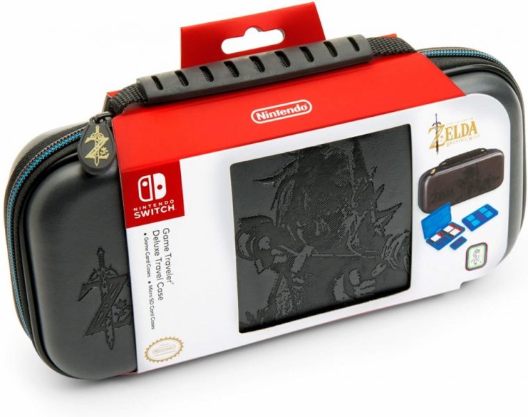 Чехол для Nintendo Switch Deluxe Traveler Case Zelda black Фотография 0