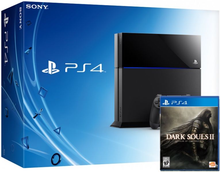 Sony PlayStation 4 + игра Dark Souls II: Scholar of the First Sin Фотография 0