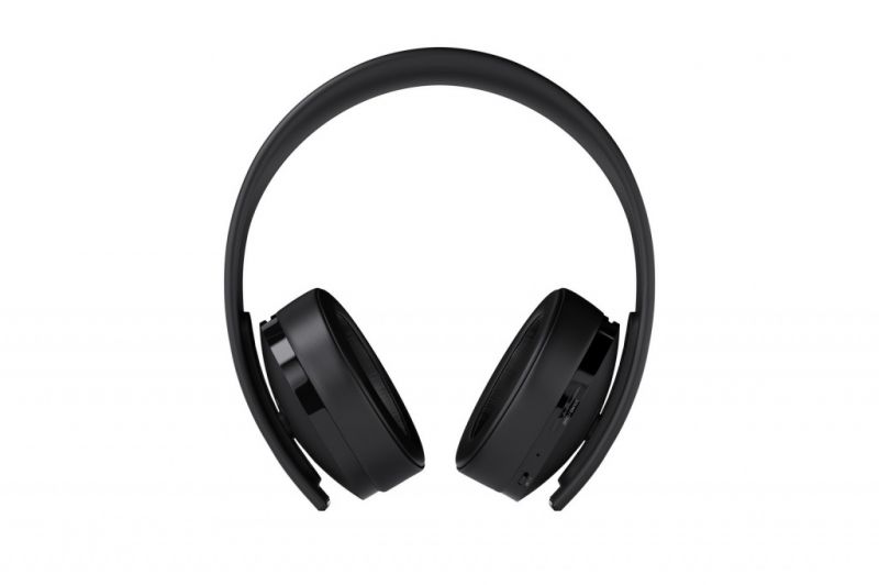 Sony GOLD PS4 Wireless Headset Black - New Фотография 2