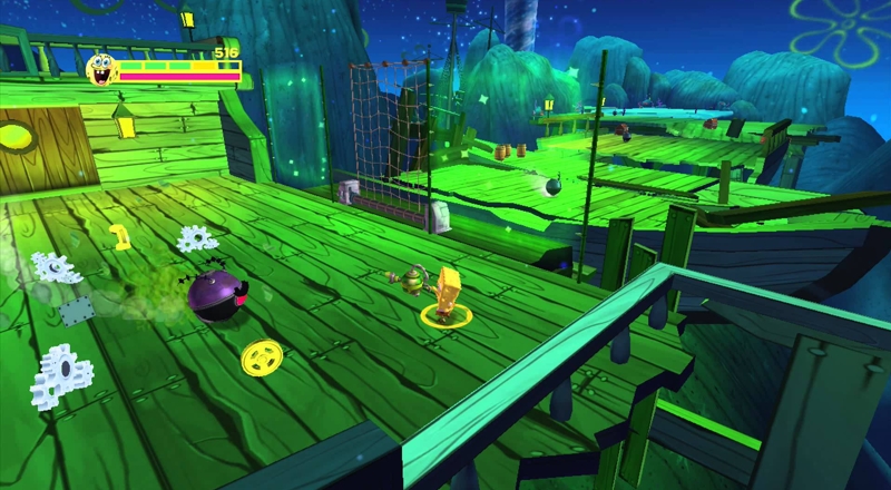 Губка Боб: Планктон. Месть роботов (Xbox 360) Фотография 1