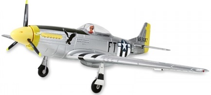 Модель самолета Dynam P-51D Mustang Brushless RTF Фотография 1
