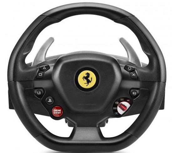 Руль и педали Thrustmaster для PC/PS4 T80 FERRARI 488 GTB EDITION Фотография 2