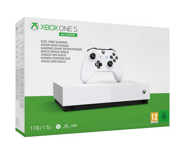Xbox One S 1TB All-Digital Edition Фотография 0