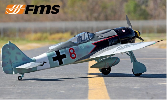 Модель самолета FMS Focke-Wulf FW 190 Würger A8 Фотография 3