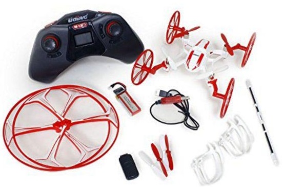 Квадрокоптер UDIRC NANO RX4 3-в-1 с HD камерой красный Фотография 2