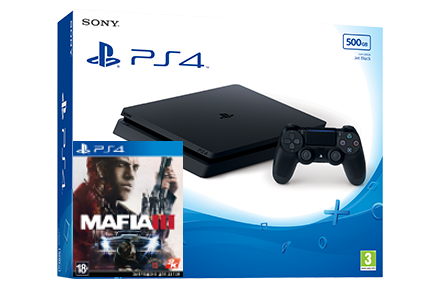 Sony Playstation 4 Slim + игра Mafia III (PS4) Фотография 0
