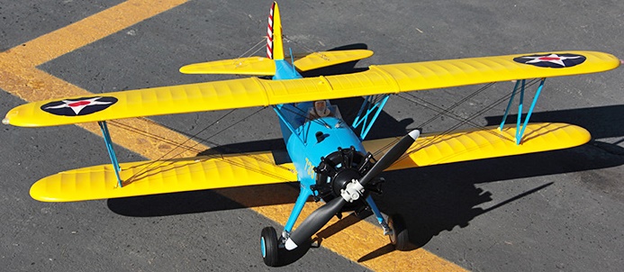 Модель самолета FMS Boeing-Stearman PT-17 Фотография 2