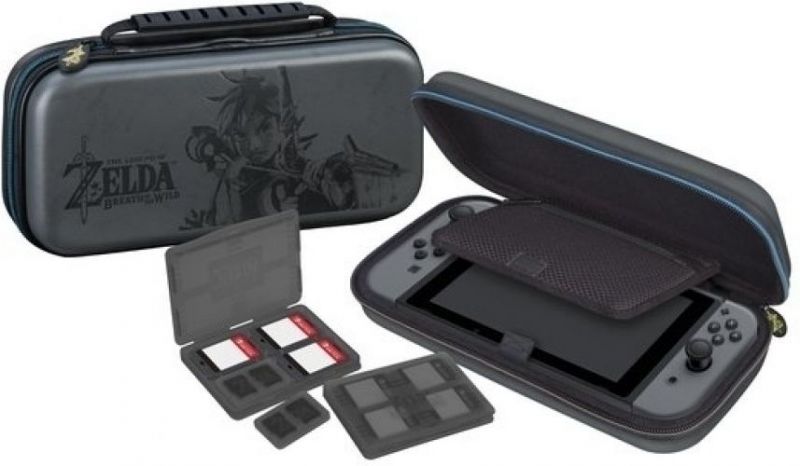 Чехол для Nintendo Switch Deluxe Traveler Case Zelda black Фотография 1