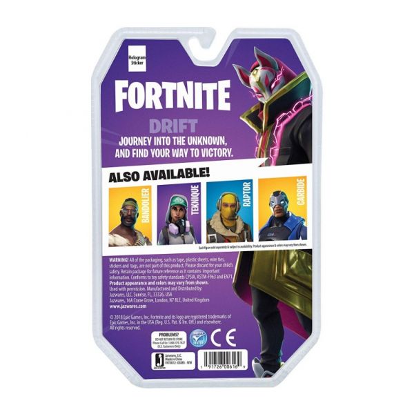 Коллекционная фигурка Jazwares Fortnite Solo Mode Drift, 10 см Фотография 2