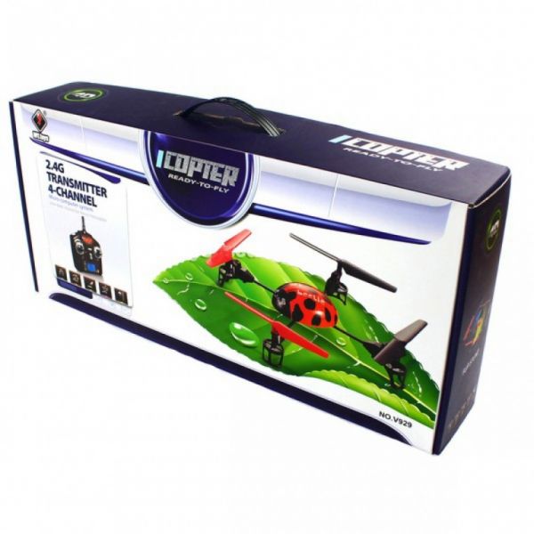 Квадрокоптер WL Toys Beetle V929 (оранжевый) Фотография 1