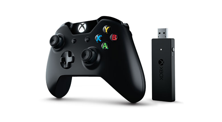 Джойстик Microsoft Xbox One Controller + Wireless Adapter for Windows 10 Фотография 2